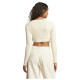 Adidas Γυναικεία μακρυμάνικη μπλούζα Ribbed Cropped Top